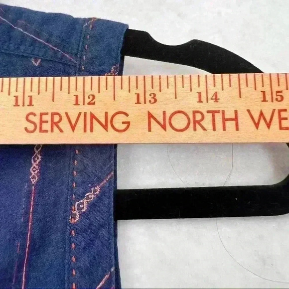 Toad&Co Organic Cotton Dress Womens S Indigo Ridge Sleeveless Button Up Pockets - Picture 13 of 14